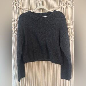 Charcoal Gray Kid's Sweater